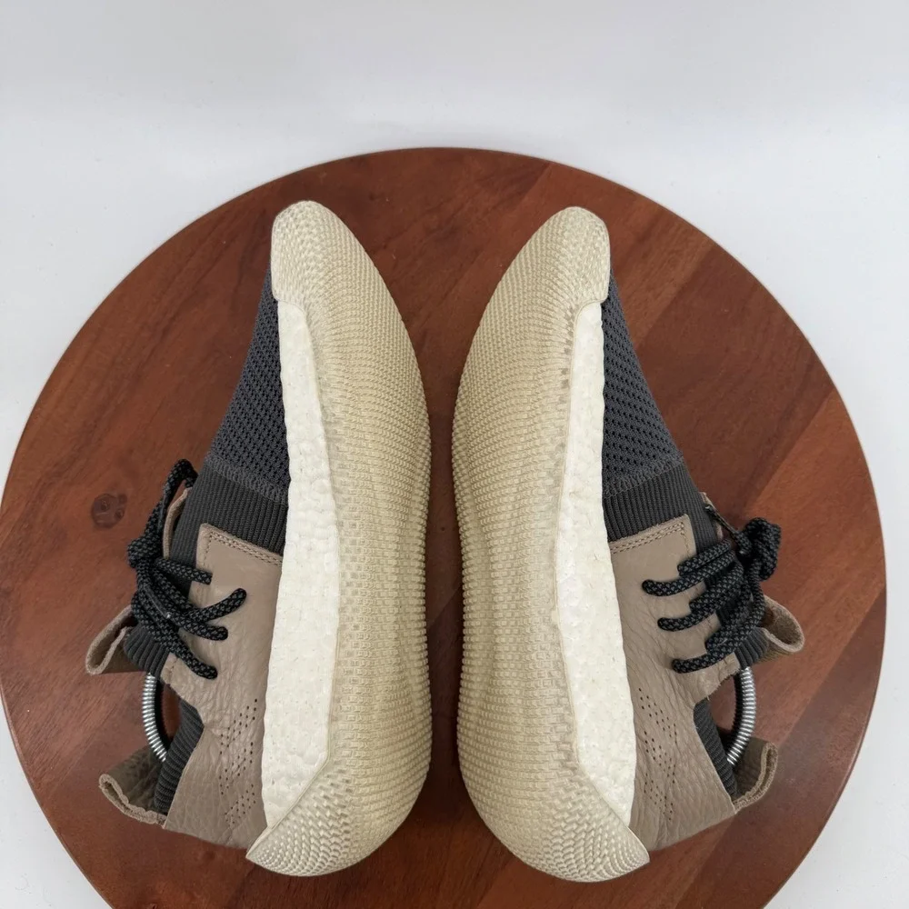 Adidas Harden Vol. 2 LS Grey/Black/Tan/White B28170 Knit Leather Men's Size 9